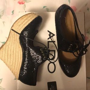 ALDO HIGH HEELS BLACK